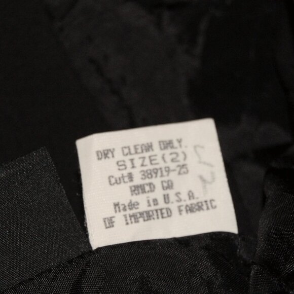 Laundry by Shelli Segal, 1995 Double-Breasted Mini Blazer/Suit Dress, Size 2 - Picture 7 of 10